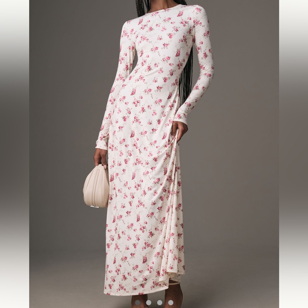 WeWoreWhat open back midi dress